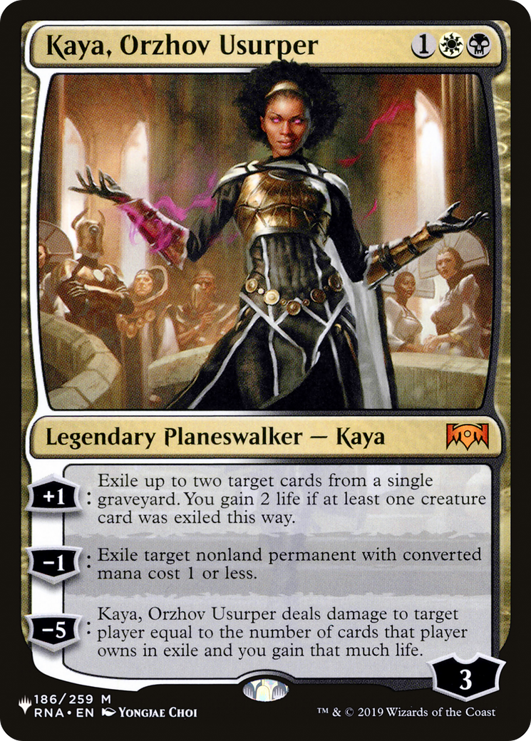 Kaya, Orzhov Usurper (LIST-RNA-186)
