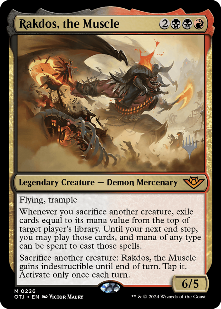 Rakdos, the Muscle (POTJ-226P)