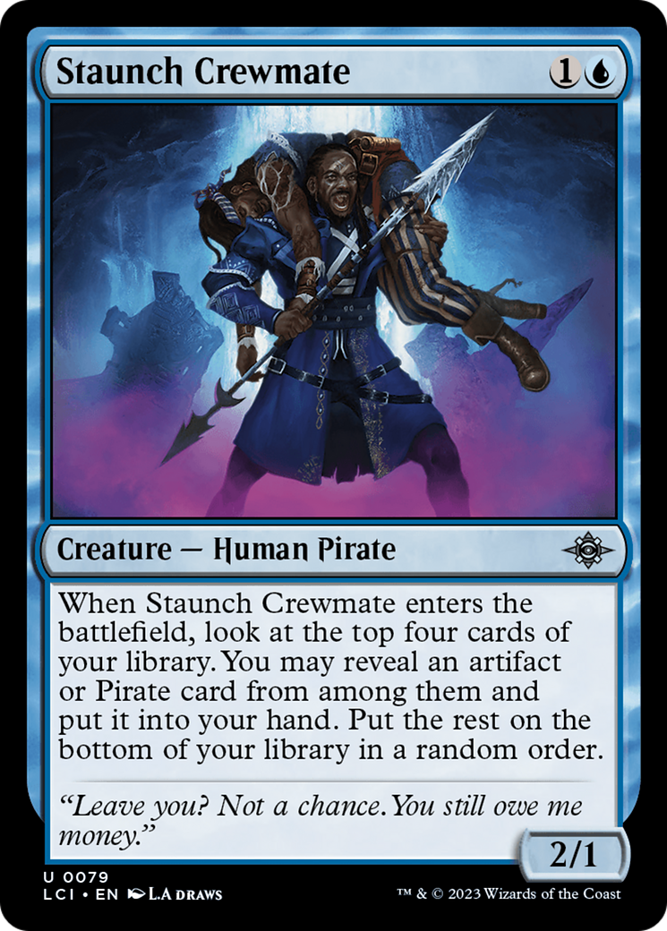 Staunch Crewmate (LCI-079) (Foil)