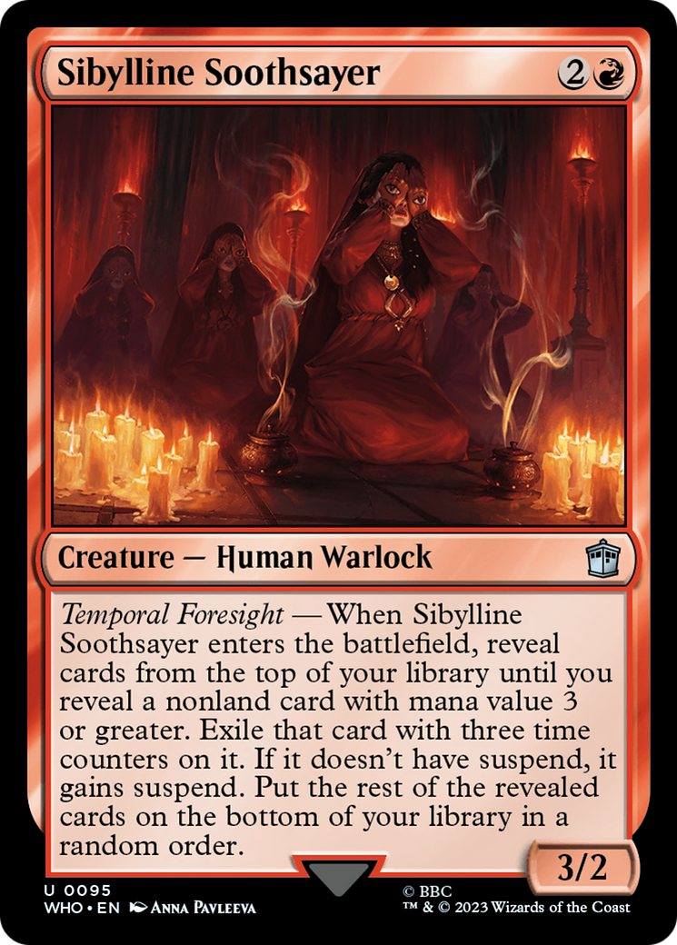 Sibylline Soothsayer (WHO-095) (Foil)