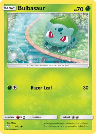 Bulbasaur (SLG-001) (Reverse Holofoil)