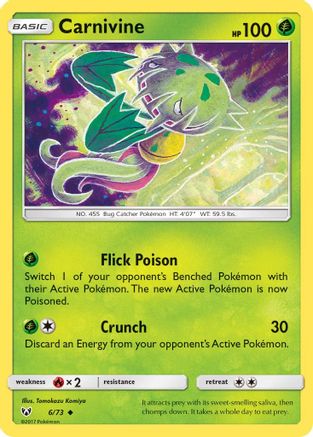 Carnivine (SLG-006) (Reverse Holofoil)
