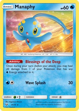 Manaphy (SLG-025) (Holofoil)