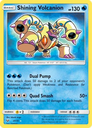 Shining Volcanion (SLG-027) (Holofoil)
