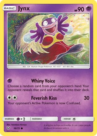 Jynx (SLG-038) (Reverse Holofoil)