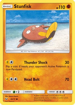 Stunfisk (SLG-046) (Reverse Holofoil)