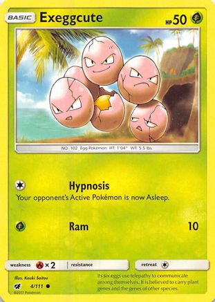Exeggcute (CIN-004) (Reverse Holofoil)