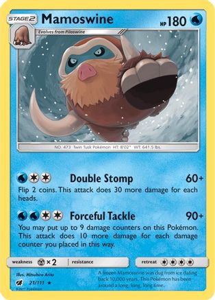 Mamoswine (CIN-021) (Reverse Holofoil)