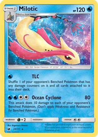 Milotic (CIN-027) (Reverse Holofoil)