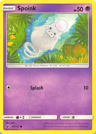 Spoink (CIN-041) (Reverse Holofoil)