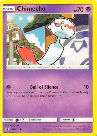 Chimecho (CIN-043) (Reverse Holofoil)
