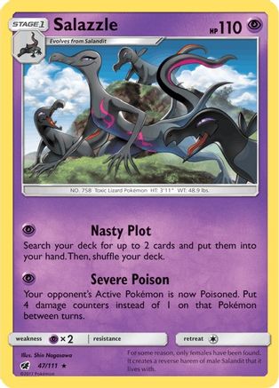 Salazzle (CIN-047) (Holofoil)