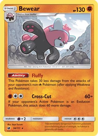 Bewear (CIN-056) (Reverse Holofoil)