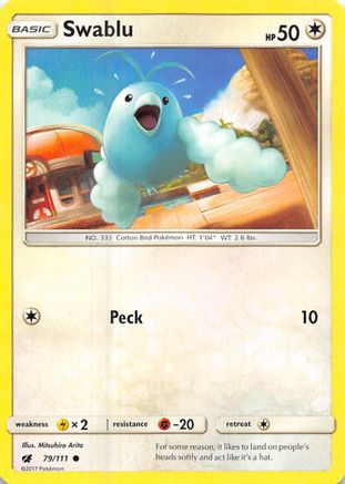 Swablu (CIN-079) (Reverse Holofoil)