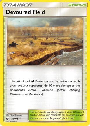 Devoured Field (CIN-093) (Reverse Holofoil)