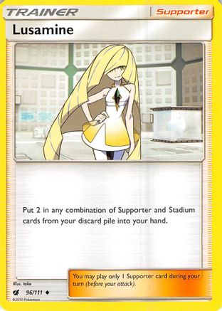 Lusamine (CIN-096) (Reverse Holofoil)