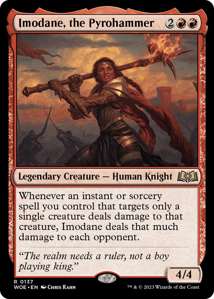 Imodane, the Pyrohammer (WOE-137) (Foil)