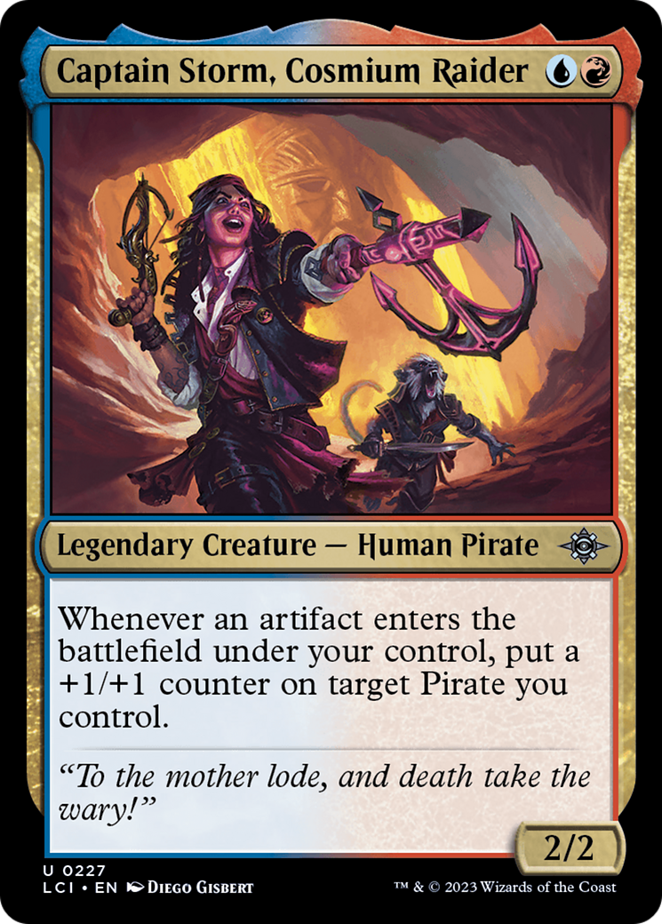 Captain Storm, Cosmium Raider (LCI-227)
