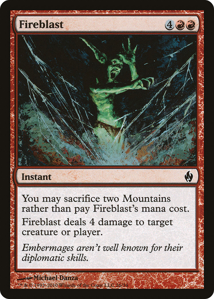 Fireblast (PD2-026) (Foil)