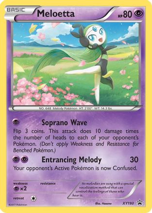 Meloetta (PR-XY193) (Holofoil)