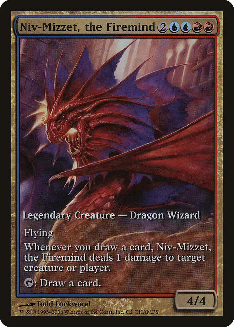 Niv-Mizzet, the Firemind (CHAMPS-002) (Foil)