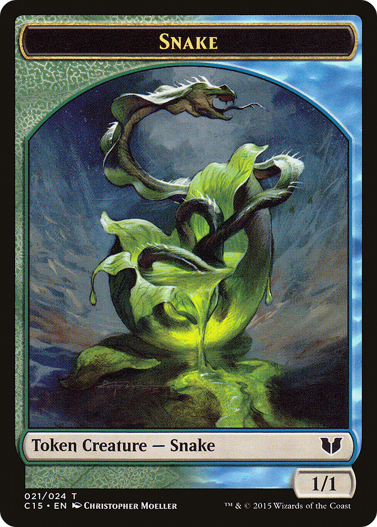 Snake Token (C15-21 // 16)
