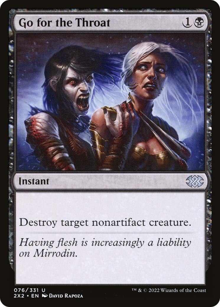 Go for the Throat (2X2-076)