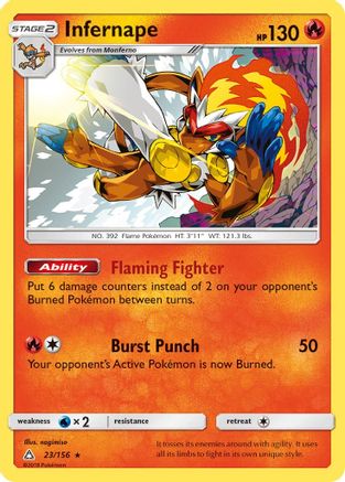Infernape (UPR-023) (Holofoil)