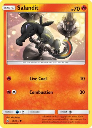 Salandit (UPR-025) (Reverse Holofoil)
