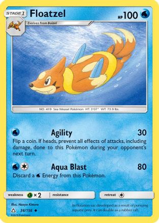 Floatzel (UPR-036)