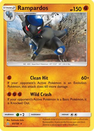 Rampardos (UPR-065) (Reverse Holofoil)