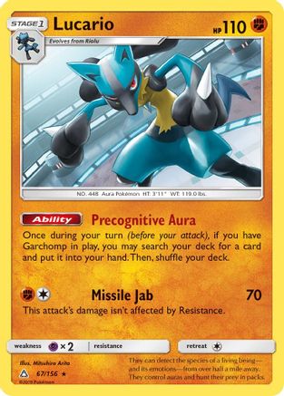 Lucario (UPR-067) (Reverse Holofoil)