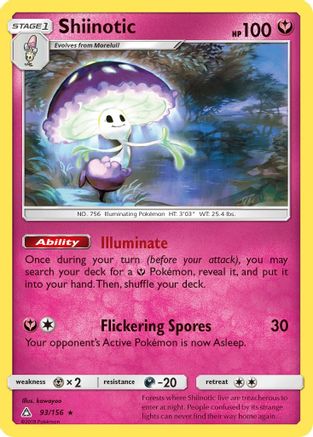 Shiinotic (UPR-093) (Reverse Holofoil)