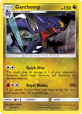 Garchomp (UPR-099) (Reverse Holofoil)