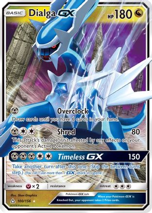 Dialga GX (UPR-100) (Holofoil)