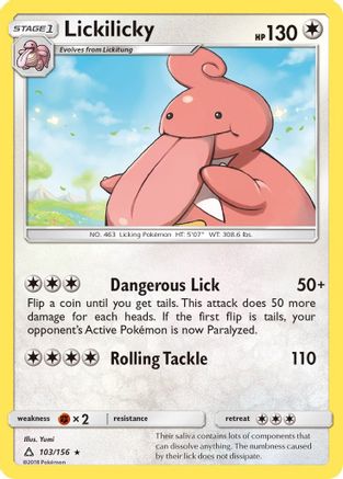 Lickilicky (UPR-103) (Reverse Holofoil)