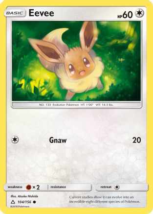 Eevee (104) (UPR-104) (Reverse Holofoil)
