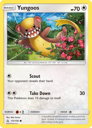 Yungoos (UPR-112) (Reverse Holofoil)