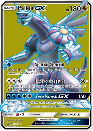 Palkia GX (Full Art) (UPR-147) (Holofoil)