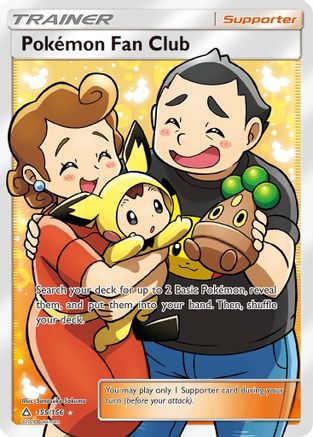 Pokemon Fan Club (Full Art) (UPR-155) (Holofoil)