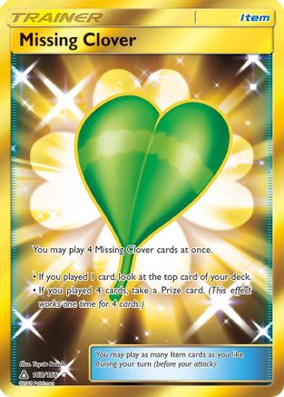 Missing Clover (Secret Rare) (UPR-168) (Holofoil)