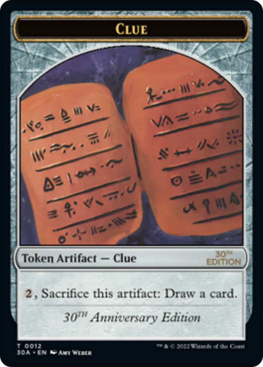 Clue (0012) Token (30A-012)