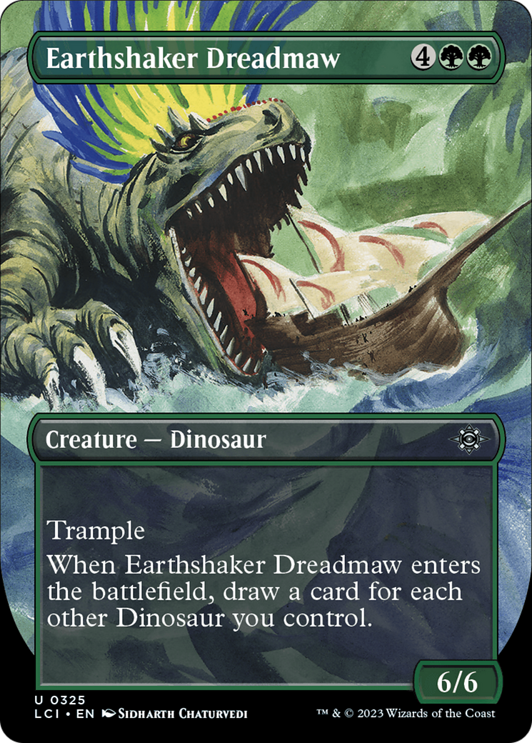 Earthshaker Dreadmaw (LCI-325) (Borderless) (Foil)