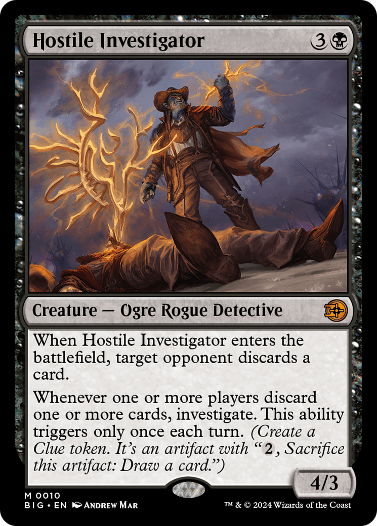 Hostile Investigator (BIG-010) (Foil)