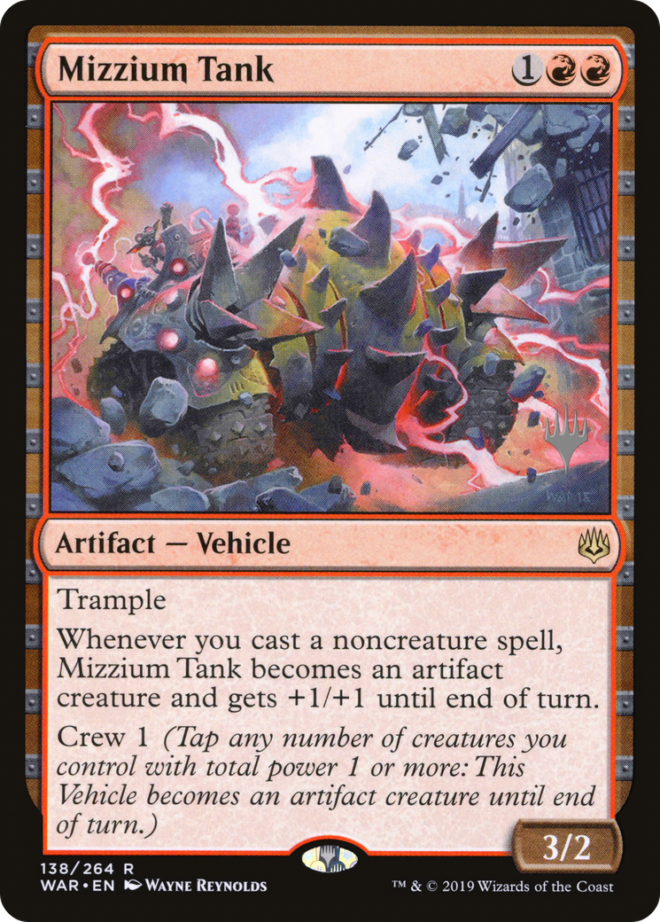 Mizzium Tank (PPELD-138P) (Foil)