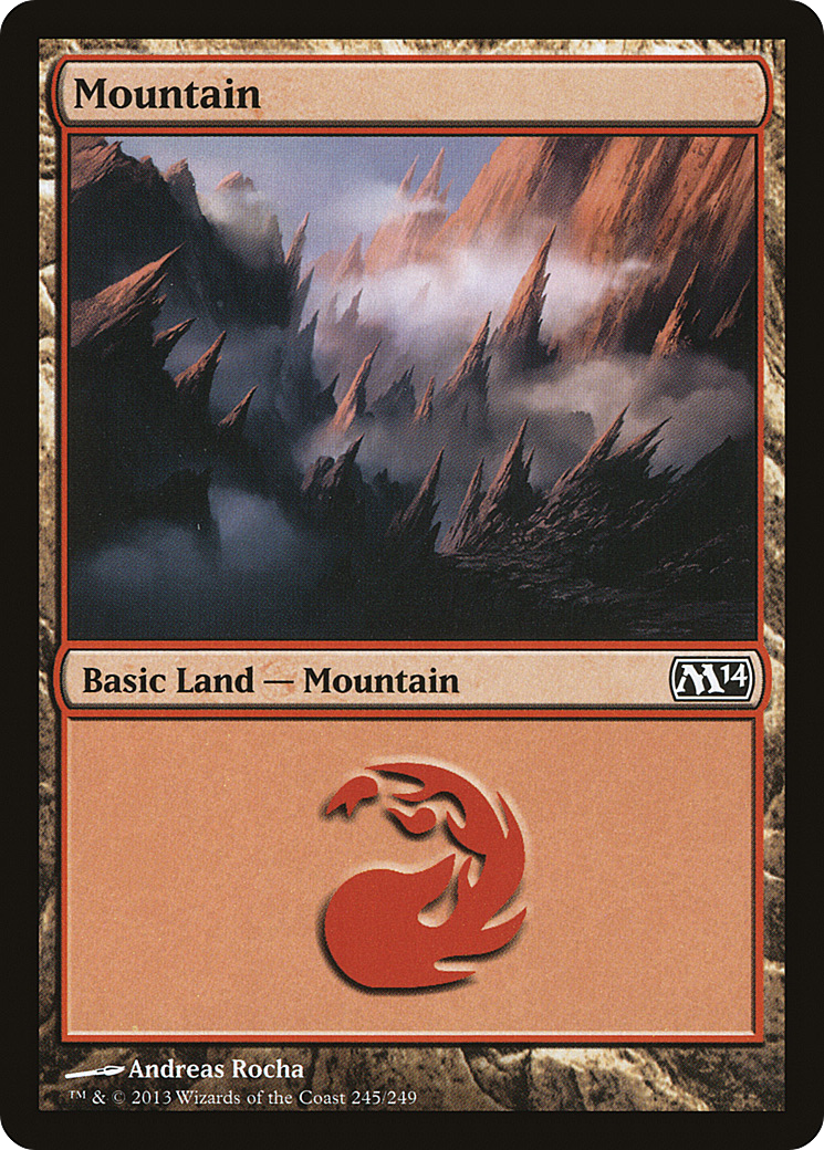 Mountain (M14-245) (Foil)