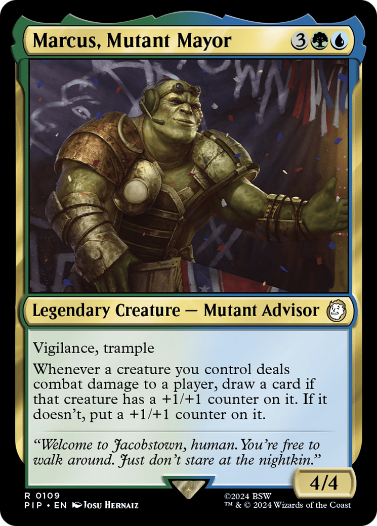 Marcus, Mutant Mayor (PIP-109)