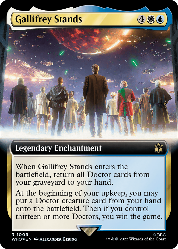 Gallifrey Stands (WHO-1009) (Extended Art) (Surge Foil)