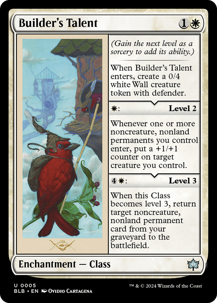 Builder's Talent (BLB-005) (Foil)