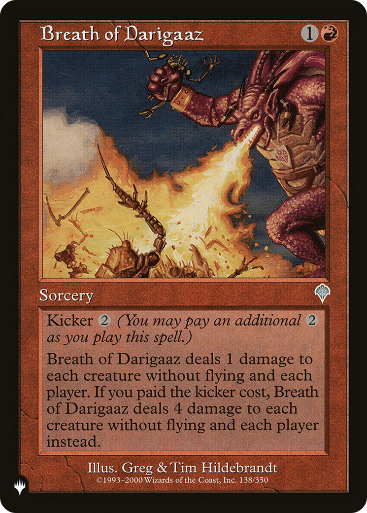 Breath of Darigaaz (LIST-INV-138)
